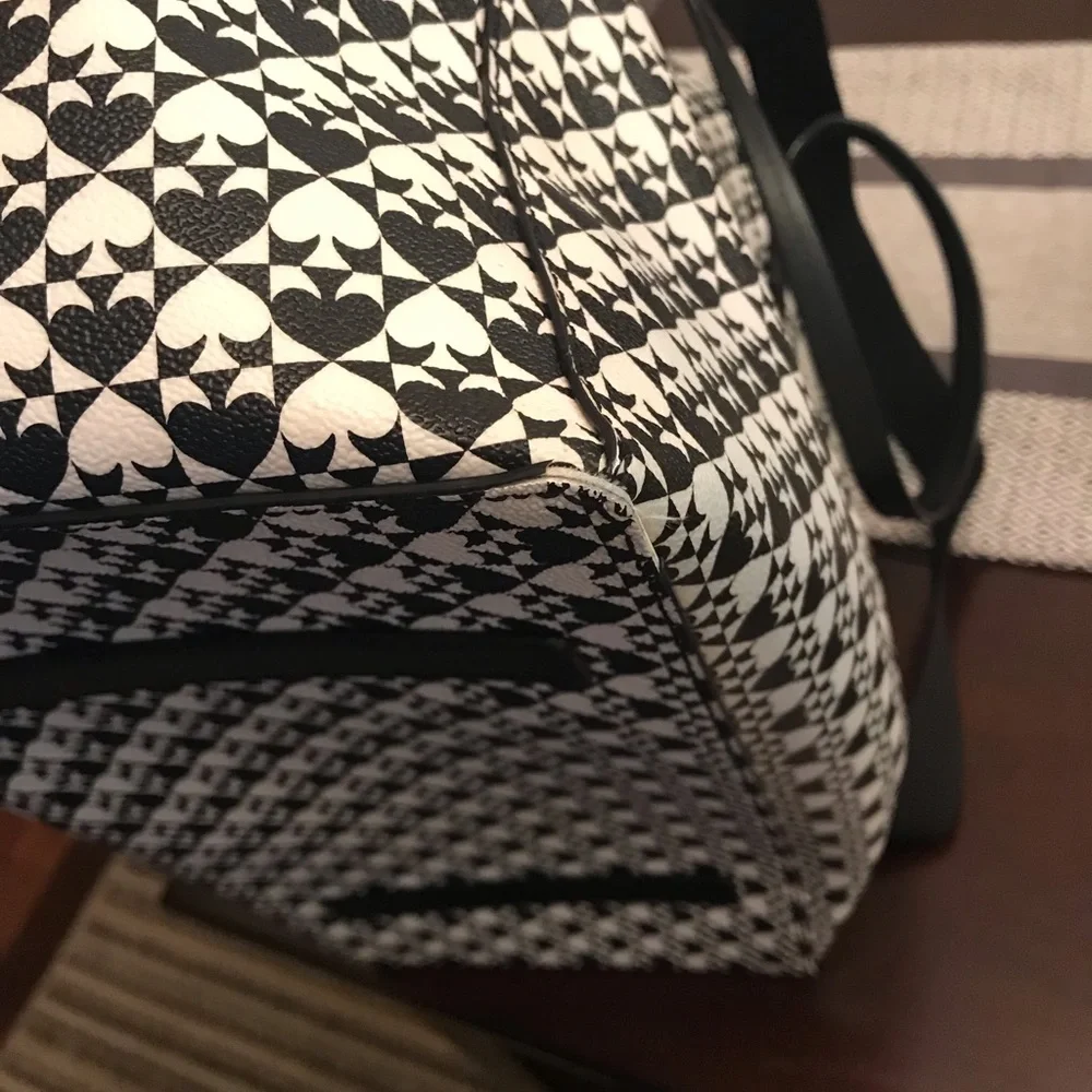 Kate Spade Diaper Bag - Black & White